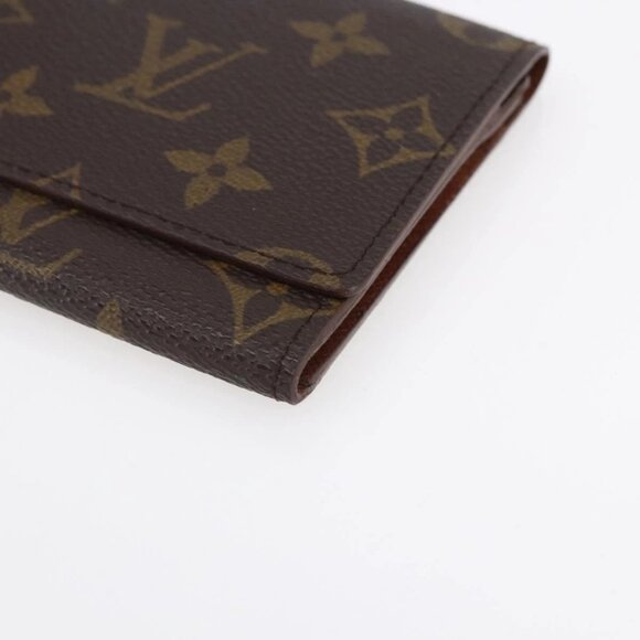 LOUIS VUITTON Monogram Porte Yen 3 Credit Long Wallet M61818 LV Auth BA8363 - Picture 3 of 16